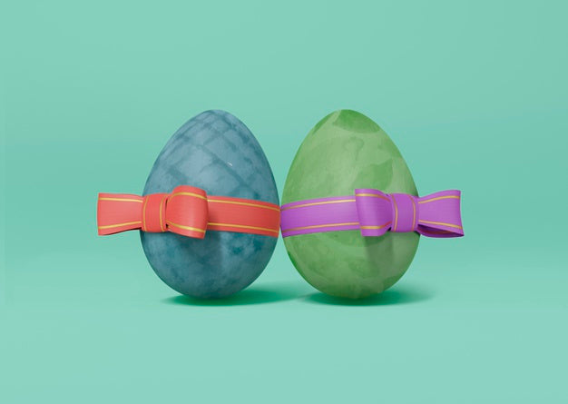 Beautiful Easter Concept Mock-Up Psd