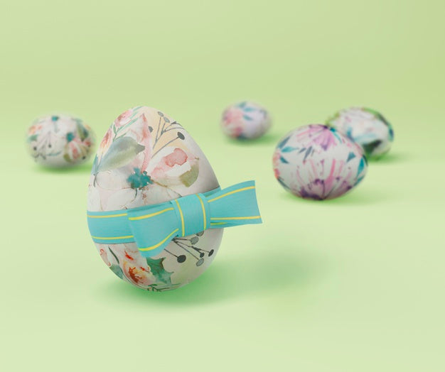 Beautiful Easter Concept Mock-Up Psd