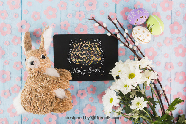 Beautiful Easter Mockup Psd