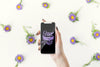 Beautiful. Flowers Concept Mock-Up Psd