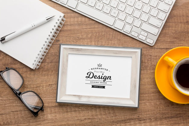 Beautiful Frame Concept Mock-Up Psd