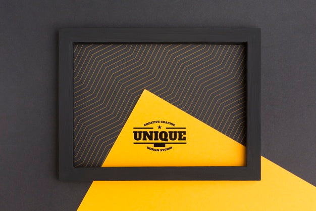 Beautiful Frame Concept Mock-Up Psd