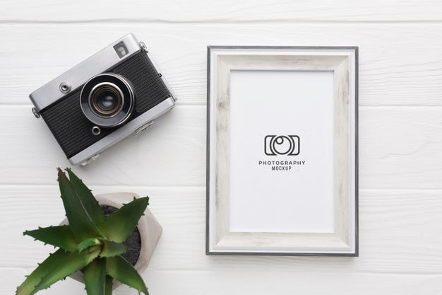 Beautiful Frame Concept Mock-Up Psd