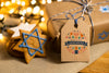 Beautiful Hanukkah Concept Mock-Up Psd