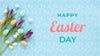 Beautiful Happy Easter Concept Psd