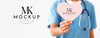 Beautiful Heart Concept Mock-Up Psd