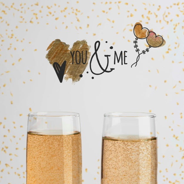 Beautiful Heart Draw For Valentines Day Psd