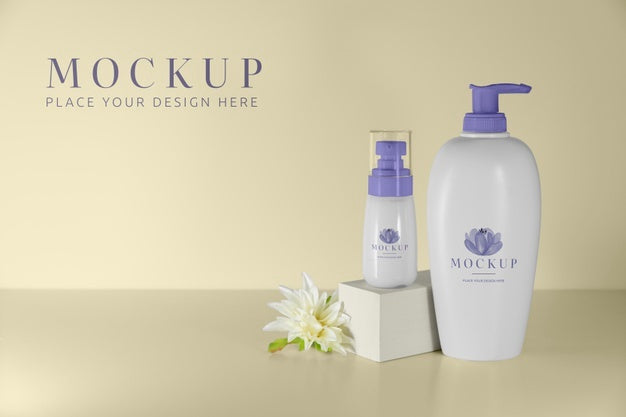 Beautiful Hygiene Product Packaging Mockup Psd