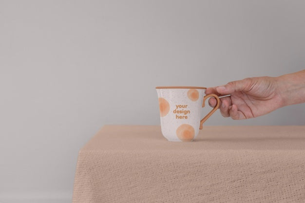 Beautiful Mug Mockup Psd