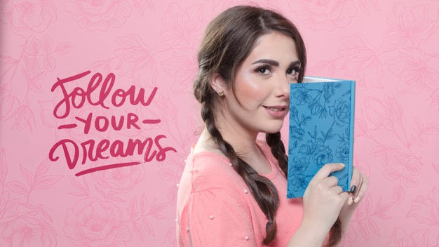 Beautiful Pastel Spring Concept Psd