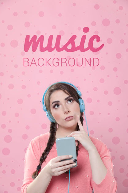 Beautiful Pastel Spring Concept Psd