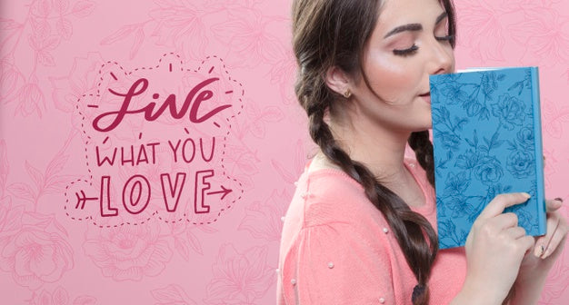 Beautiful Pastel Spring Concept Psd