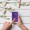 Beautiful Smartphone Mockup With Floral Decoration Psd