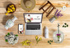 Beautiful Spring Concept Mock-Up Psd