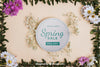 Beautiful Spring Mockup Psd