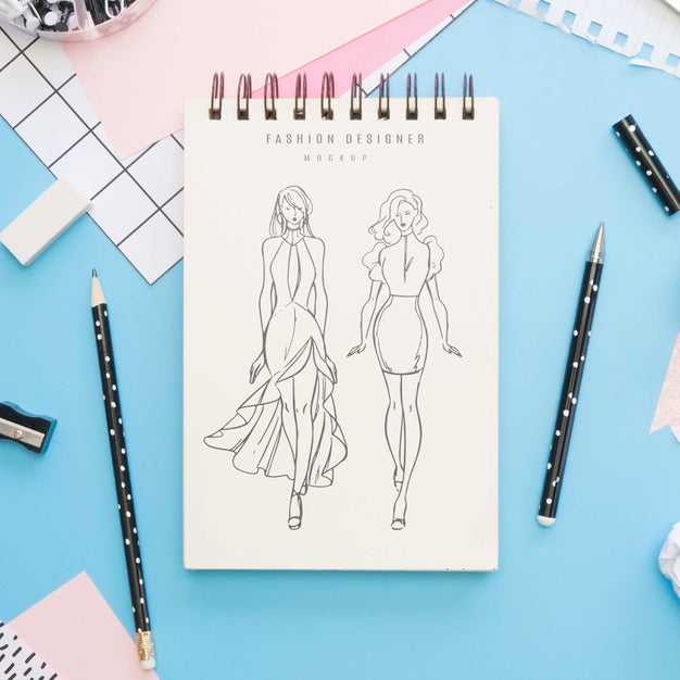 Beautiful Stationery Minimal Concept Psd