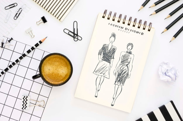 Beautiful Stationery Minimal Concept Psd