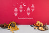 Beautiful Still Life With Ramadán Elements Psd