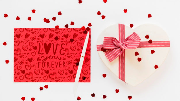 Beautiful Valentine'S Day Concept Psd