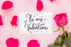 Beautiful Valentine'S Day Concept Psd