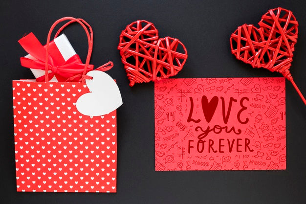 Beautiful Valentine'S Day Concept Psd