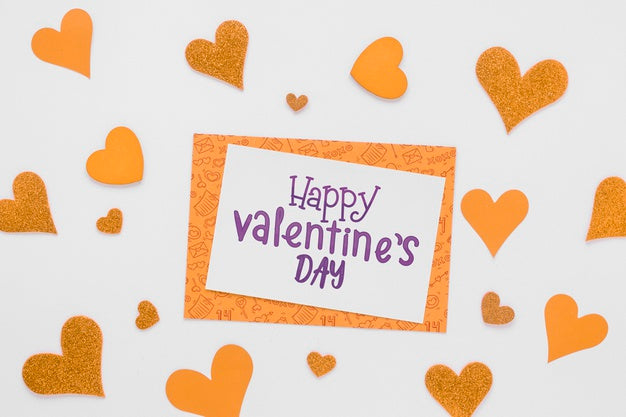 Beautiful Valentine'S Day Concept Psd