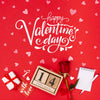Beautiful Valentine'S Day Concept With Rose Psd