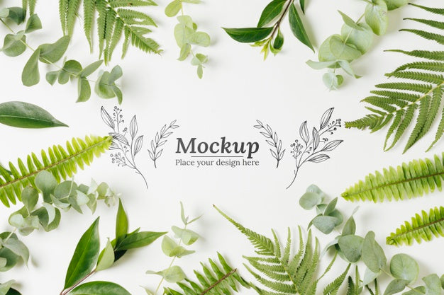 Beautiful Wedding Concept Mock-Up Psd