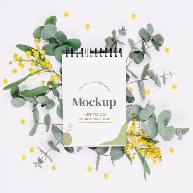 Beautiful Wedding Concept Mock-Up Psd