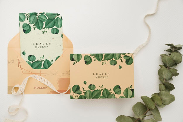 Beautiful Wedding Concept Mock-Up Psd