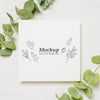 Beautiful Wedding Concept Mock-Up Psd