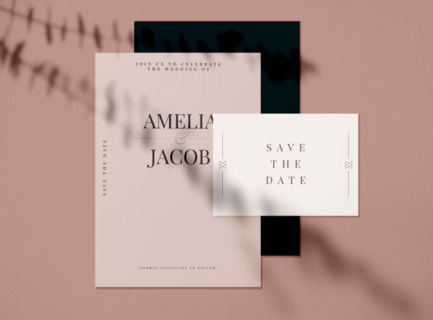 Beautiful Wedding Cover Mockup Psd