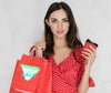 Beautiful Woman With Shopping Bags Psd