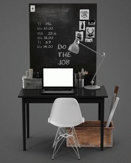 Beautiful Wooden Computer Table Psd Mockup