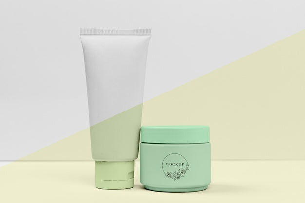 Beauty And Cosmetic Products Mock-Up Psd