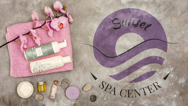 Beauty Care At Spa With Natural Products Psd