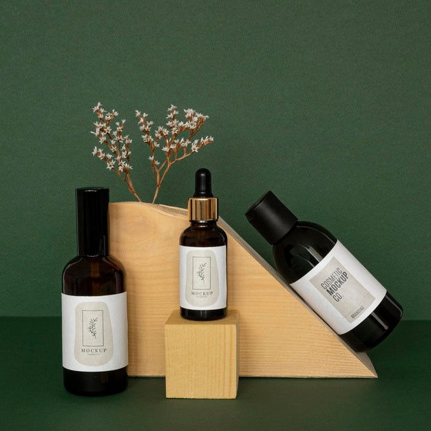 Beauty Care Cosmetic Product Mock Up Psd