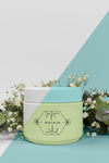 Beauty Product Cream With Plant Mock-Up Psd