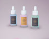 Beauty Products Mockup Of Three Bottles Psd