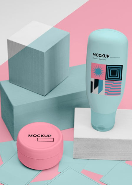 Beauty Products Mockup Psd