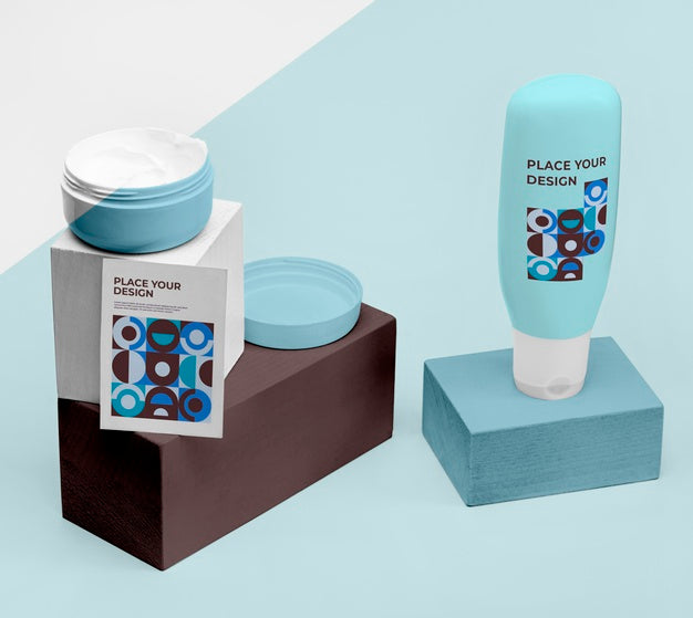 Beauty Products Mockup Psd