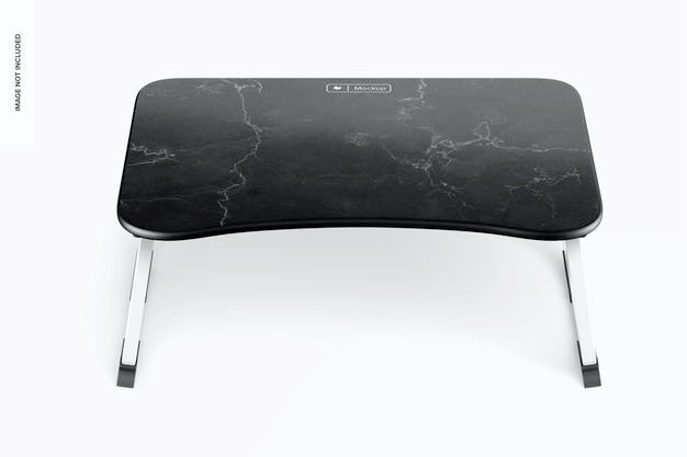 Bed Table Tray Mockup Psd
