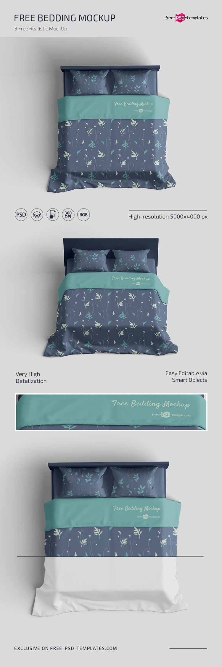 Bedding Mockup Set