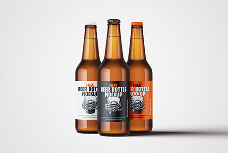 Beer Bottle Mockup