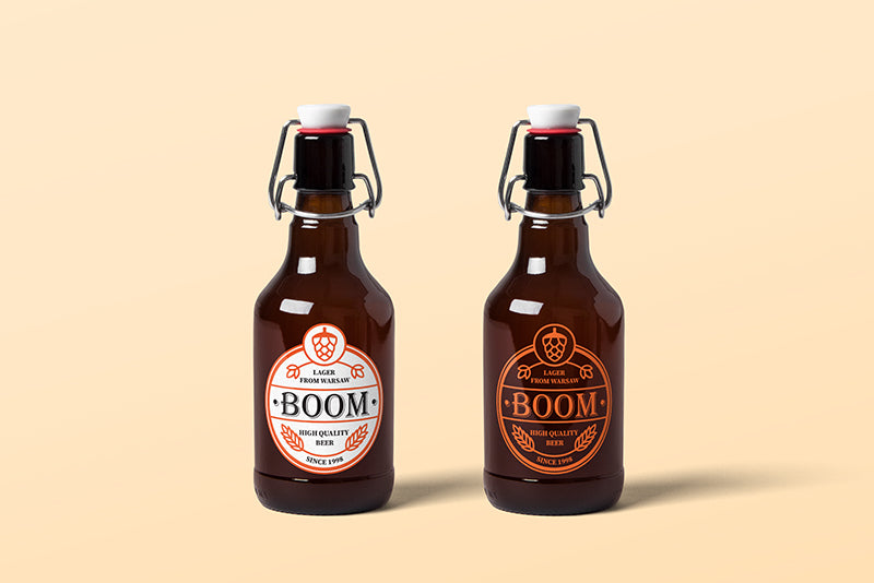Beer Bottle Mockup