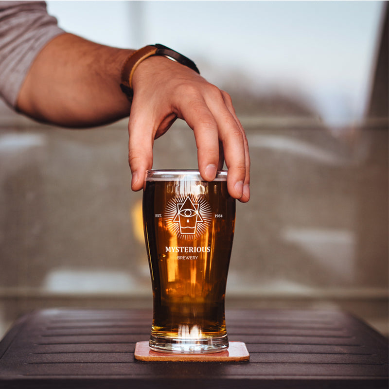 Beer Glass Mockup