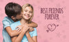 Best Friends Forever Boy And Girl Mock-Up Psd