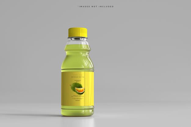 Beverage Bottle Mockup Psd