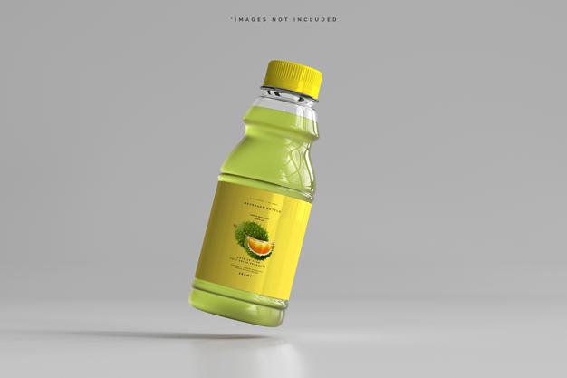 Beverage Bottle Mockup Psd