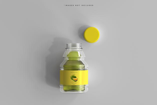 Beverage Bottle Mockup Psd